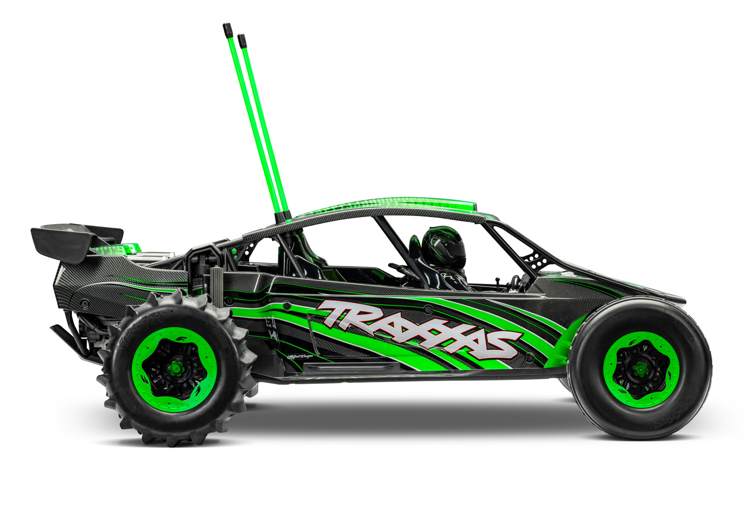 Traxxas FUNCO RWD 8S VXL 1/6 Sand Car Grün RTR Brushless o. Akku & Lader 109076-4