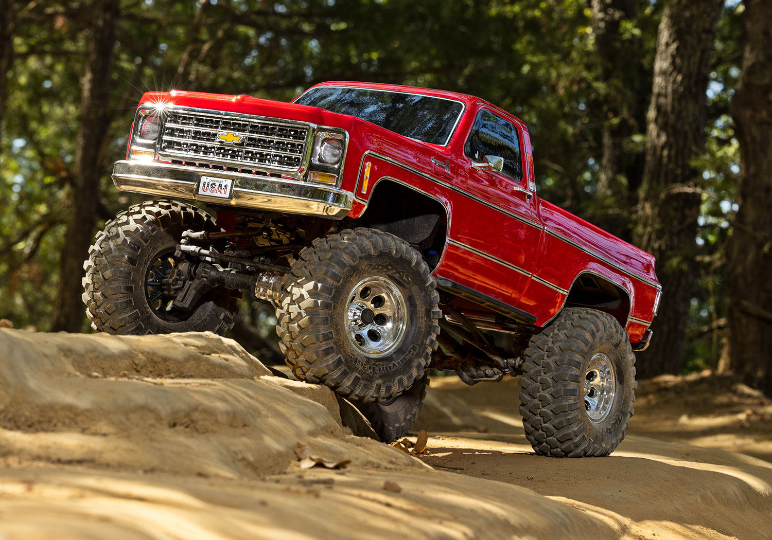 TRAXXAS TRX-4 Chevy K10 High-Trail Blau Metallic RTR Scale Crawler 92056-4 - Abbildung 9