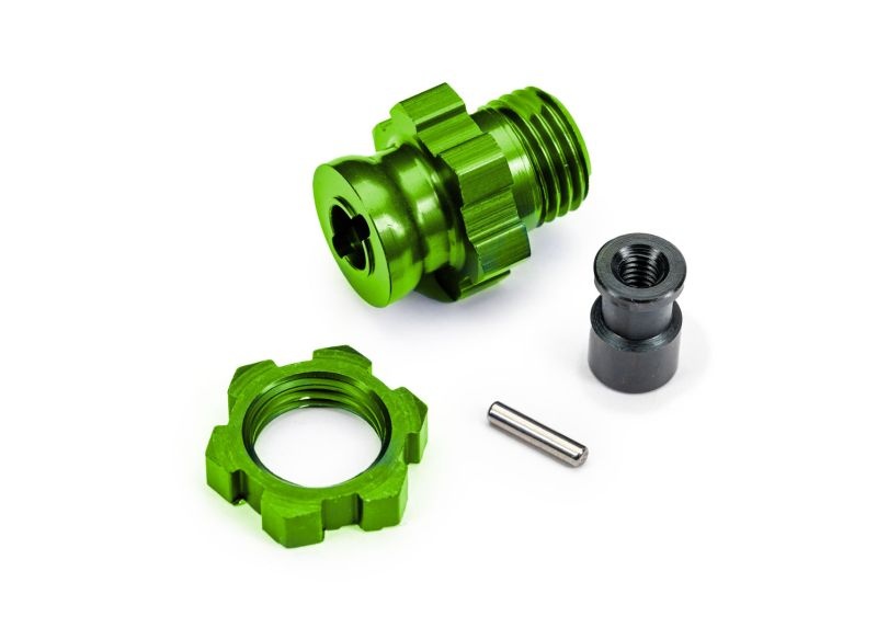 Traxxas 17mm Radmitnehmer & Muttern grün (1) (für TRX9080) 9087-GRN