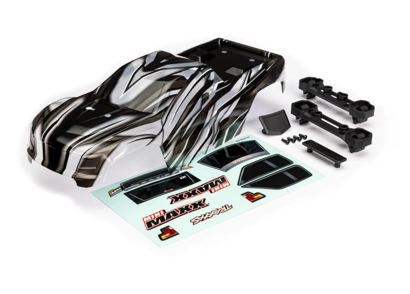 Traxxas Karosserie ProGraphix mit Aufkleber & Clipless Mini-Maxx 10711X