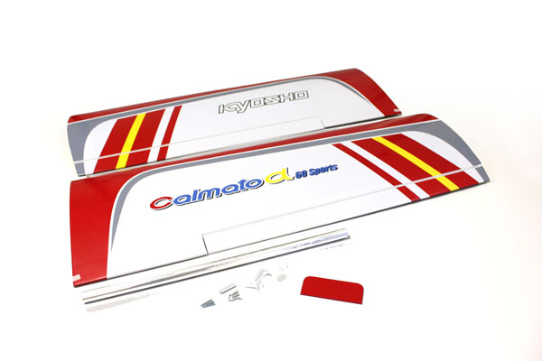 Kyosho TRAGFLAECHE CALMATO 60 ALPHA SPORT (ROT) A1236-11R