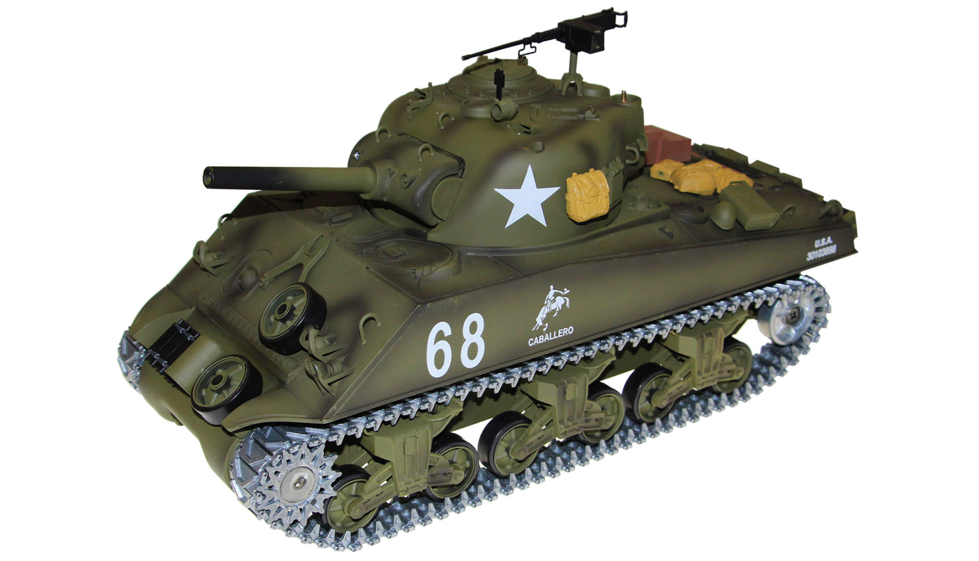 Amewi U.S. M4A3 Sherman 1:16 Professional Line IR/BB Panzer Sound/Rauch/Metall 23115
