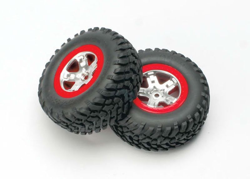 Traxxas Reifen+Felge montiert hinten 5873A