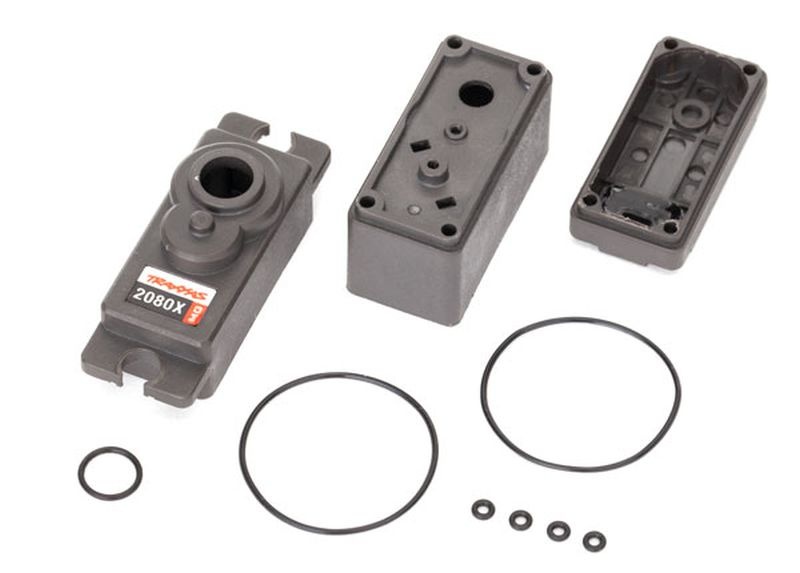Traxxas 2081X Servogehäuse + Dichtungen für 2080X