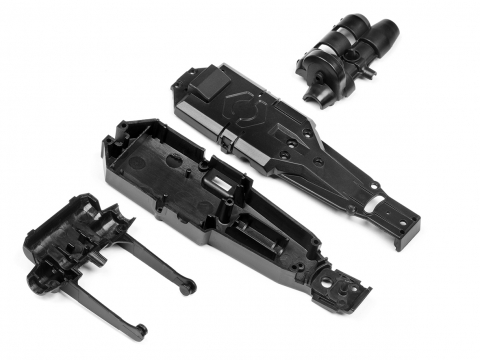 HPI Chassis und Hinterachse (Q32) 114289
