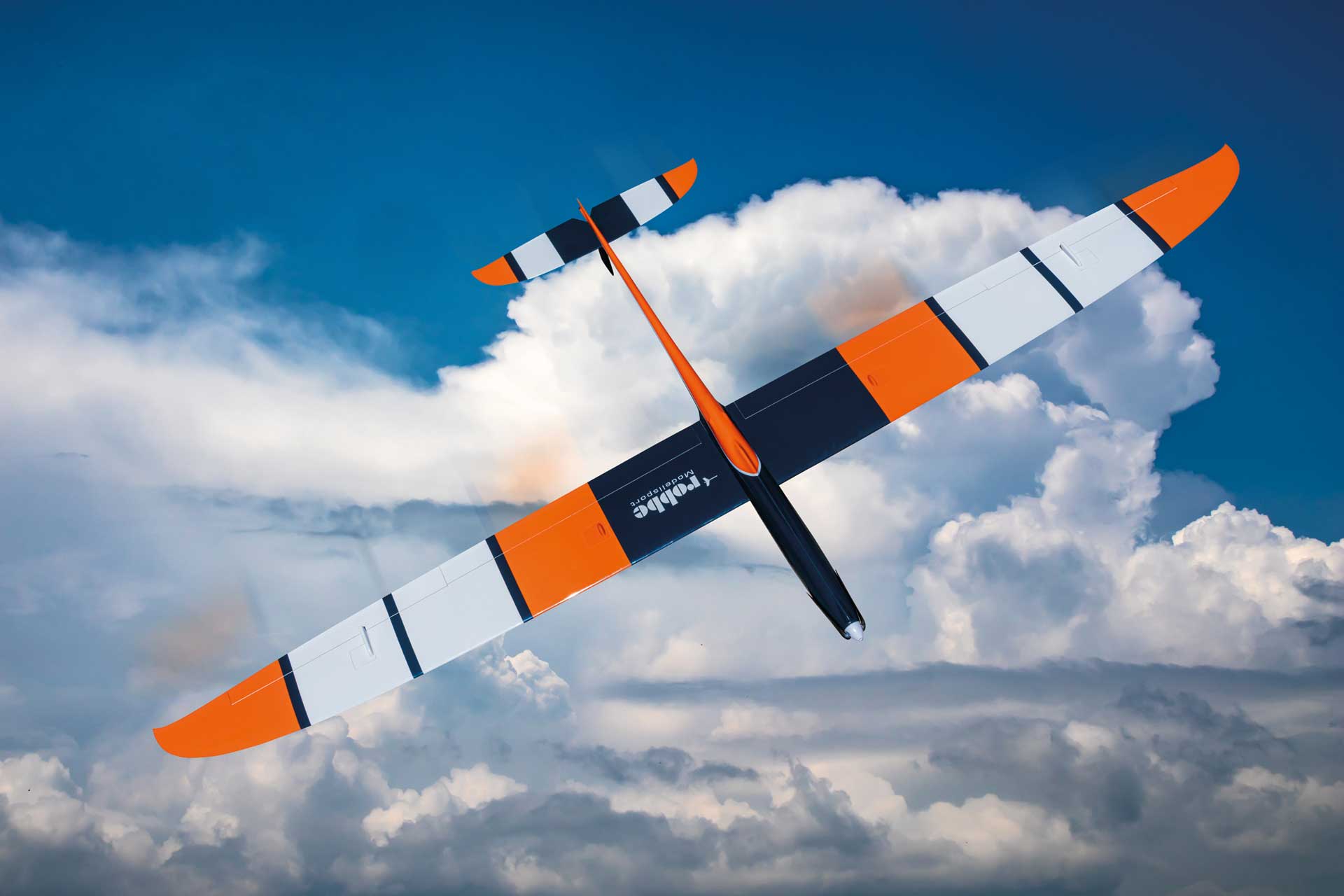 Robbe EVOA 3.0 ARF VOLL-GFK "Elektro" HOCHLEISTUNGSSEGLER MIT 4-KLAPPENFLÜGEL 2690