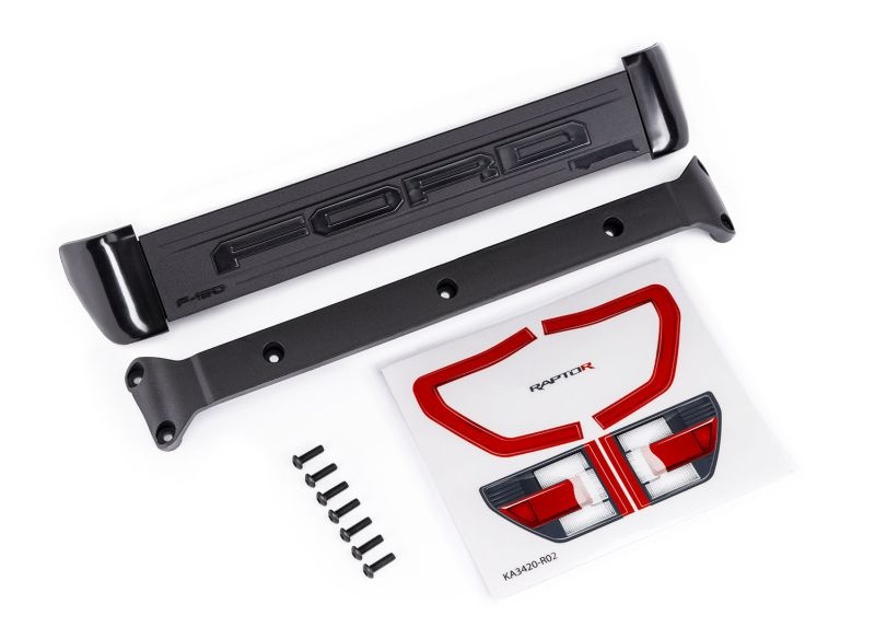 Traxxas Heckklappe mit Kleinteile (für TRX10111 Karo) Raptor R 4x4 10121