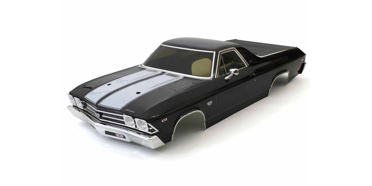 Kyosho Karosserie Fazer 1:10 FZ02L Chevy El Camino SS396 - Schwarz FAB705BK