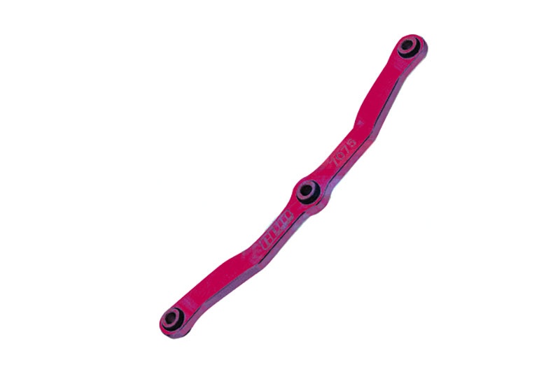 GPM Lenkplatte 7075-T6 Alu rot Traxxas-4M