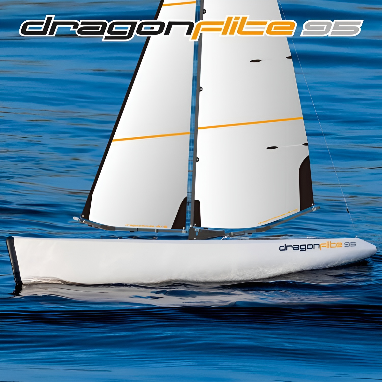 Joysway Segelboot Dragon Flite 95 V2 PNP ohne RC-Anlage 8811A - Abbildung 5
