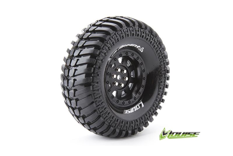 Louise CR-ARDENT 1.9 supersoft Felge schwarz (2) 12mm Crawler L-T3232VB - Abbildung 1
