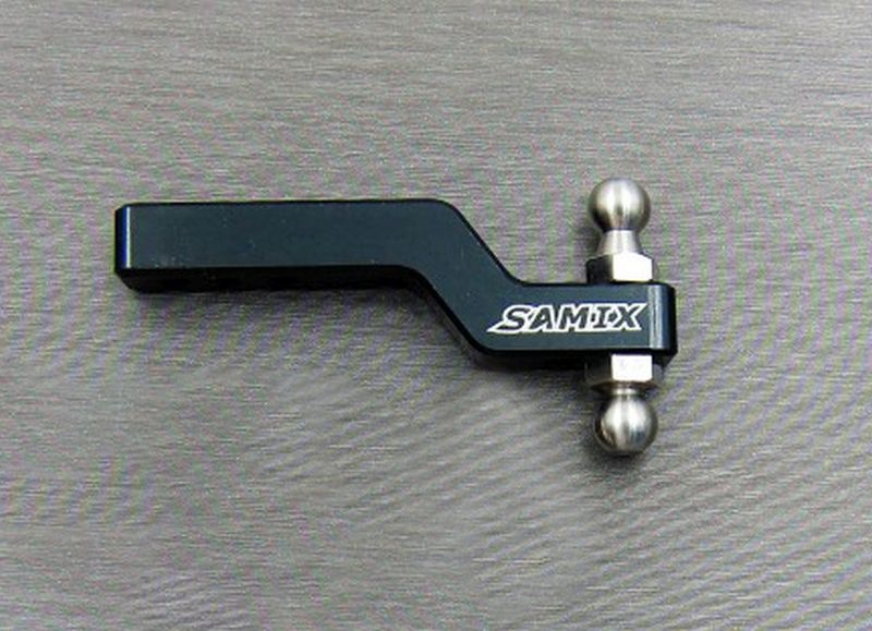 SAMIX Aluminium Anhängerkupplung schwarz für TRX TRX4 & 6 TRX4-6057