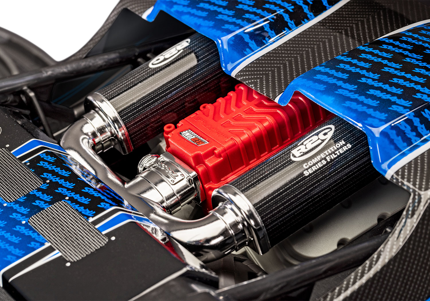 Traxxas FUNCO RWD 8S VXL 1/6 Sand Car Rot RTR Brushless o. Akku & Lader 109076-4