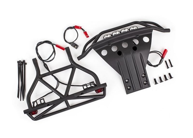 Traxxas LED Licht-Set komplett (mit Bumper v/h + BEC Y-Kabel) 5894