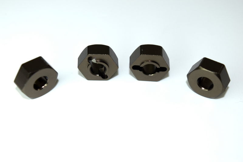 Absima Aluminium Radmitnehmer 12mm (4 St.)  1230241