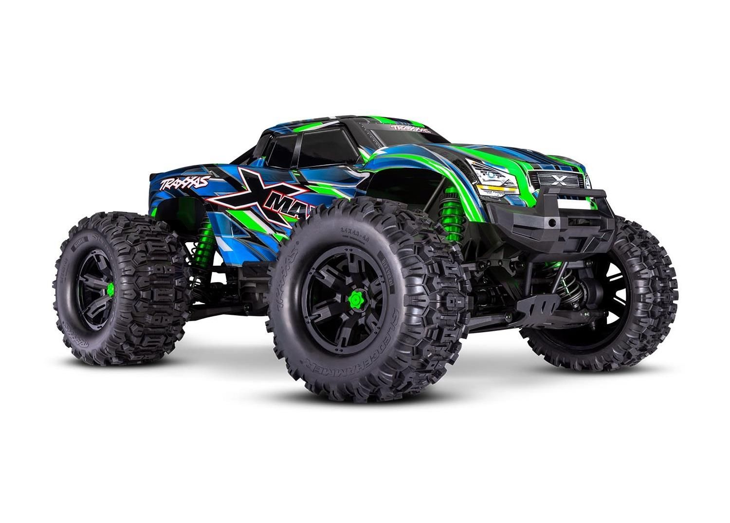 Traxxas X-Maxx 8S Grün Belted RTR Brushless Monster Truck 77096-4