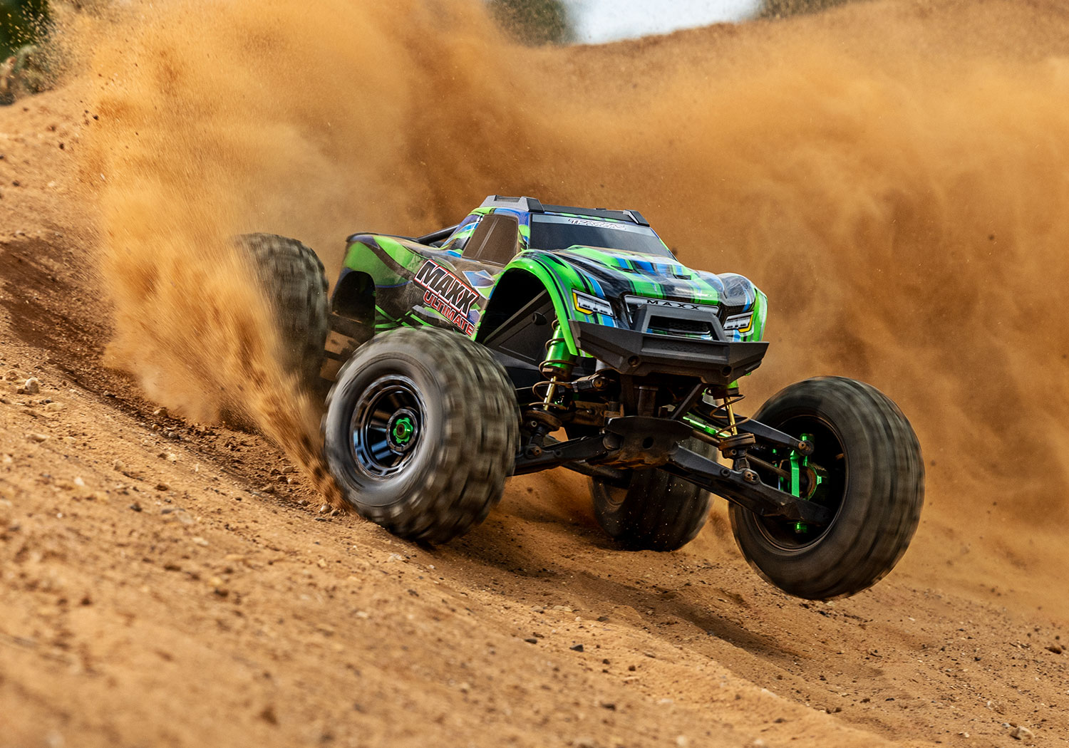 Traxxas MAXX Ultimate 4x4 grün 1/10 Monstertruck RTR Brushless, ohne Akku/Lader 89087-4 - Abbildung 9