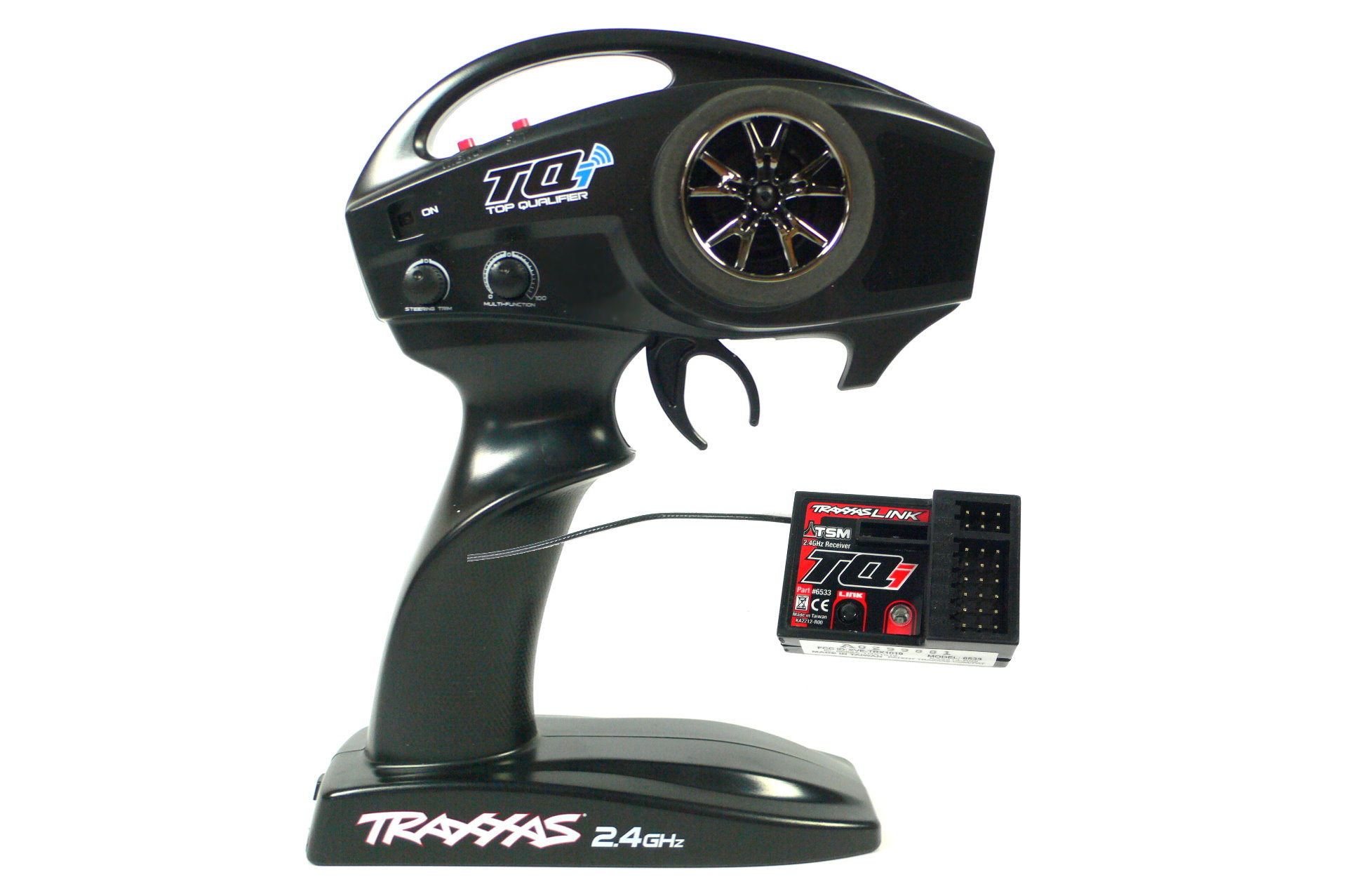 Traxxas 6528 TQi 2-Kanal Fernsteuerung 2.4GHz + 5-Kanal TSM Empfänger