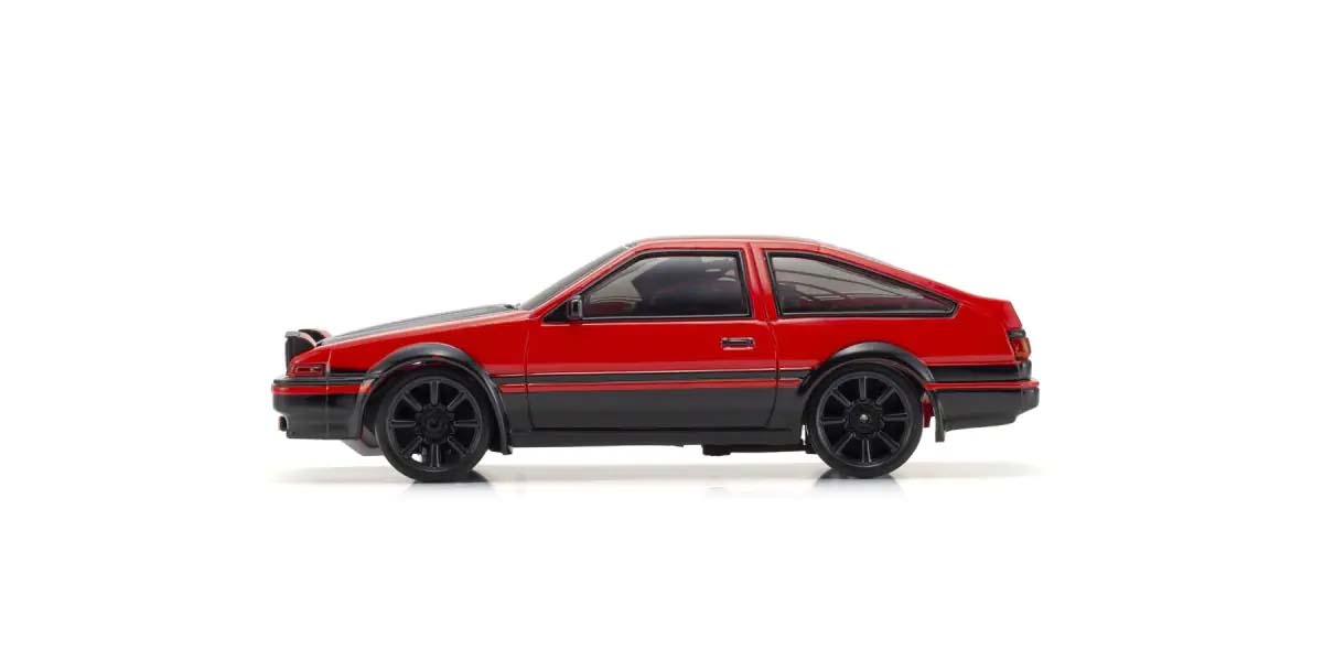 Kyosho First Mini-Z 1:28 Toyota Sprinter Trueno AE86 RD/BK 66613A