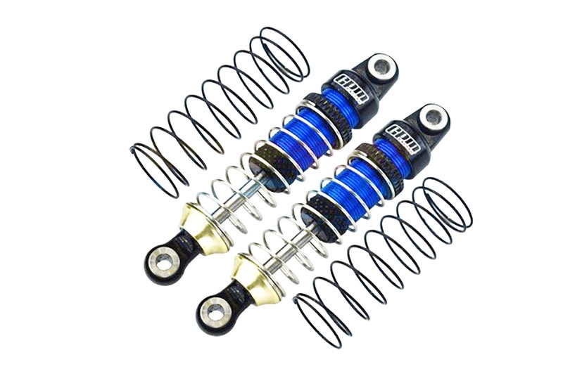 GPM Dämpfer 6061-T6 Alu blau 52mm mit Federn v/h Traxxas-4M