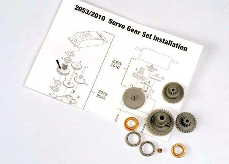 Traxxas 2053 Getriebesatz für Servo 2055