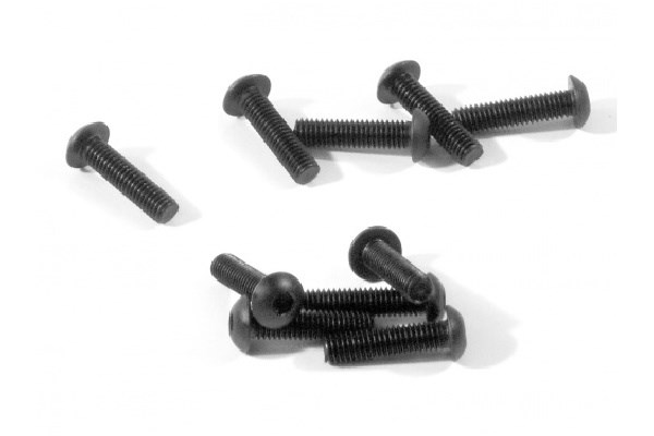 HPI Flachkopfschraube M3X12mm (Innensechsk./10St) Z354