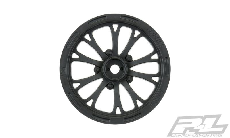 Pro-Line Pomona Drag Spec 2.2 schwarz 2WD Vorder-Felge (2) Slash 2WD 2775-03