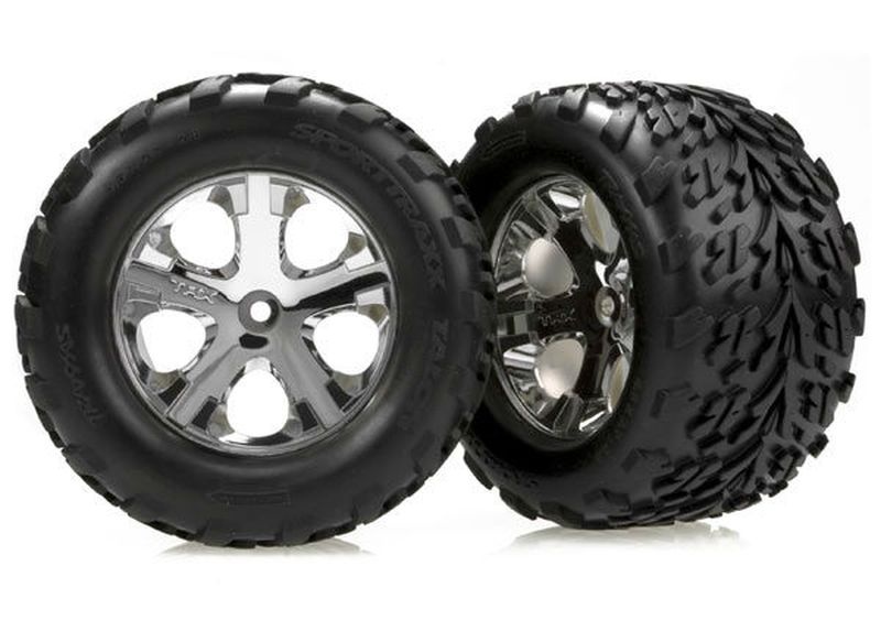 Traxxas Reifen verklebt auf Felge 3669