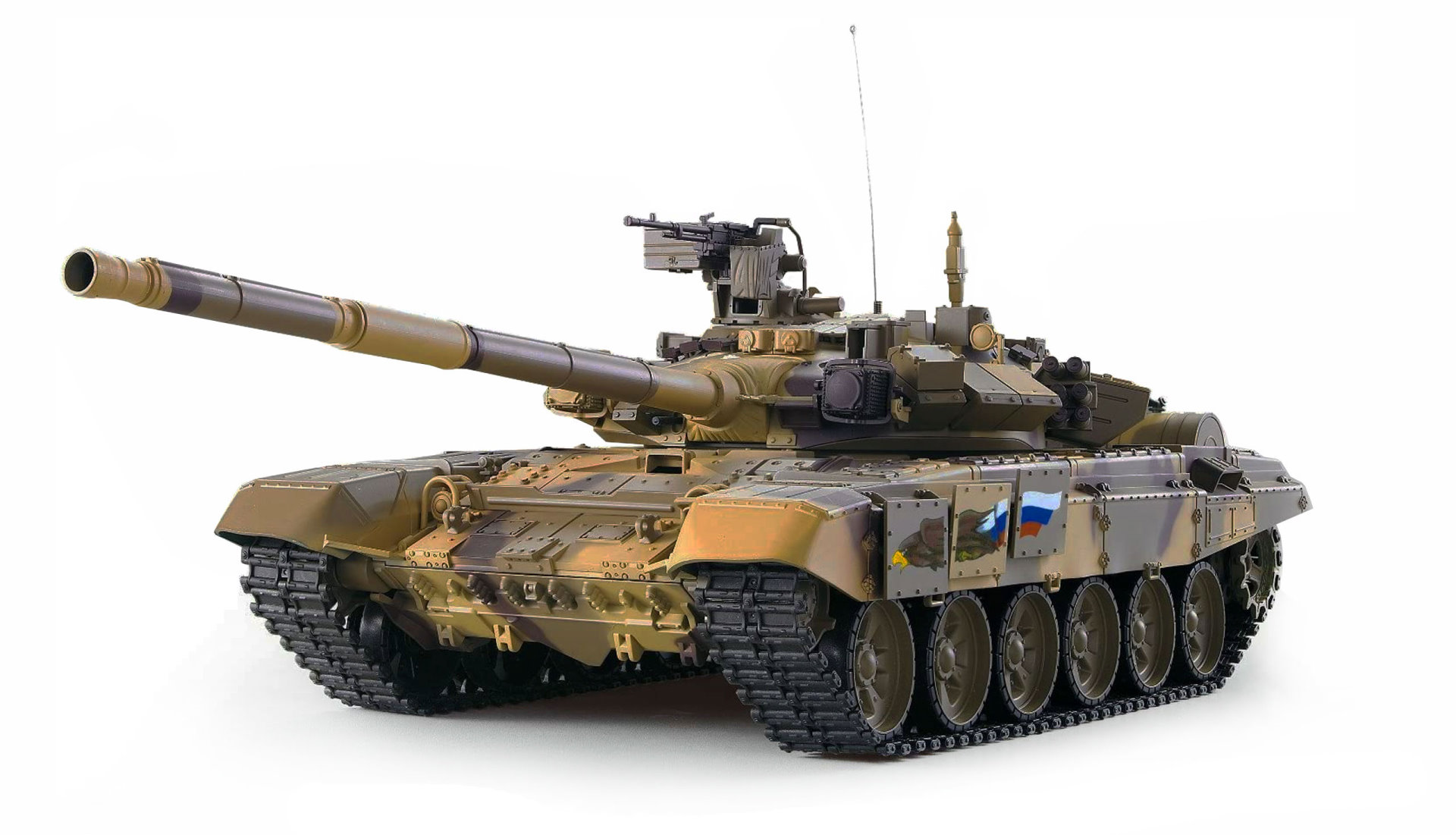 Amewi T-90 1:16 Advanced Line IR/BB Panzermodell mit Sound 23118