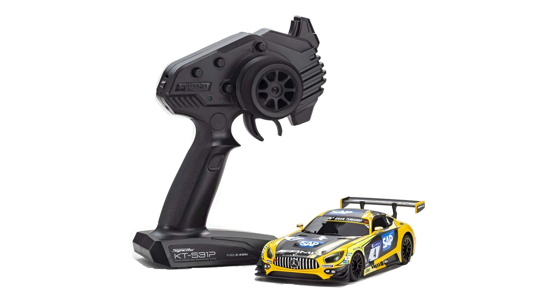 Kyosho Mini-Z RWD Mercedes AMG GT3 24h Nürburgring No4 2018 (W-MM/KT531P) 32355YBK