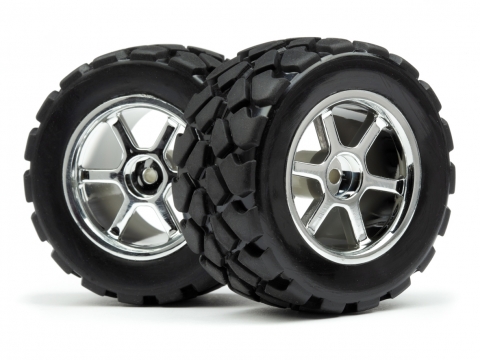 HPI VT Reifen auf Felgen Set (4St/Recon) 105524