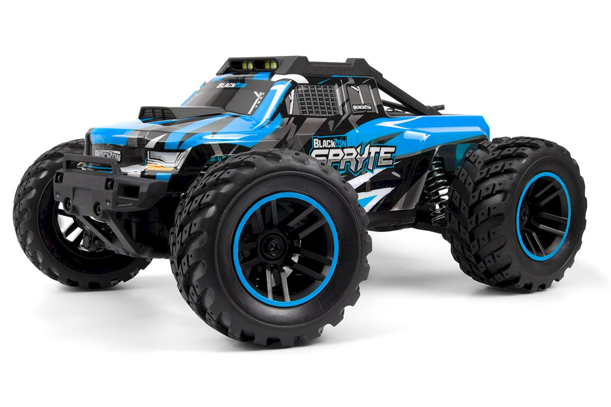 BLACKZON Spryte MT 1/20 4WD Elektro Monster Truck Blau 540301
