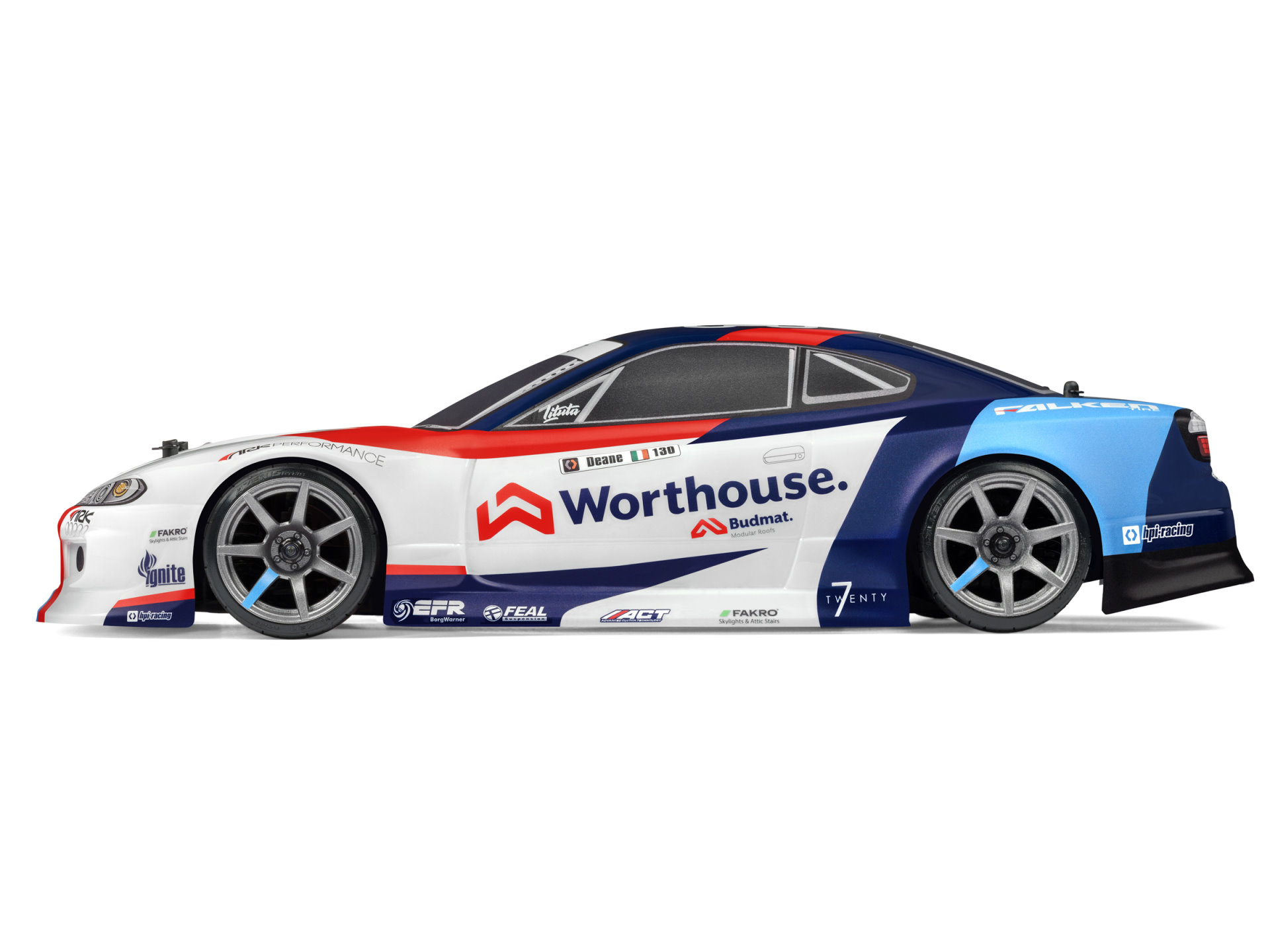 HPI 1:10 R/C RS4 Sport 3 Drift Worthouse James Dean Nissan S15 120097