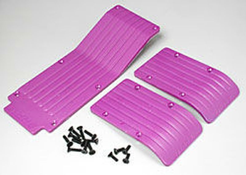 RPM T/E-Maxx Skid / Wear Plate Set (Ppl.) 80118