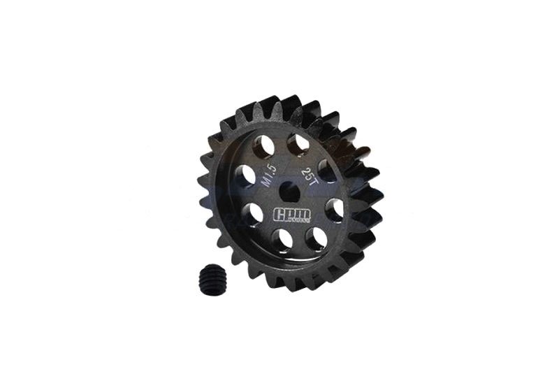 GPM Motorritzel 40Cr-Stahl 25Z Modul 1,5 TRX X-Maxx, XRT TXM025TSBK