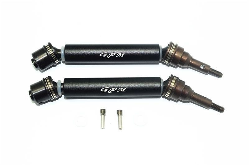 GPM CVD Achse gehärtet mit Alu-Antriebswelle vorn schwarz Traxxas XO-01