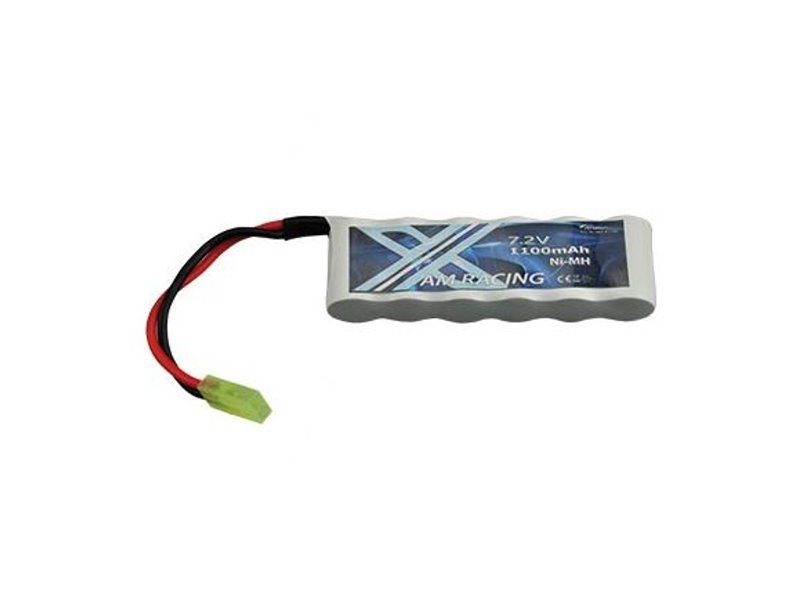 Amewi 7,2V 1100mAh NiMH Kulak Akku mit Mini Tamiya Stecker 004-B1100