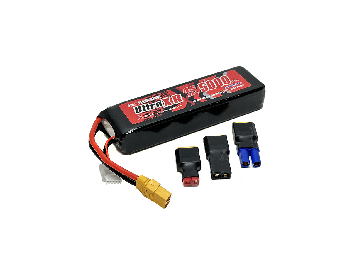 Pink Performance Ultra XR LiPo Akku 4S 14.8V-5000-50C (Multi) LP 160x46x32mm 490g Soft PP1-4S5000LP-M