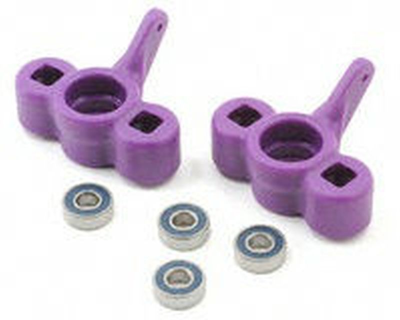 RPM T/E-Maxx 1.5, 2.5 & Associated MGT Steering Knuckles - Purpl 80038