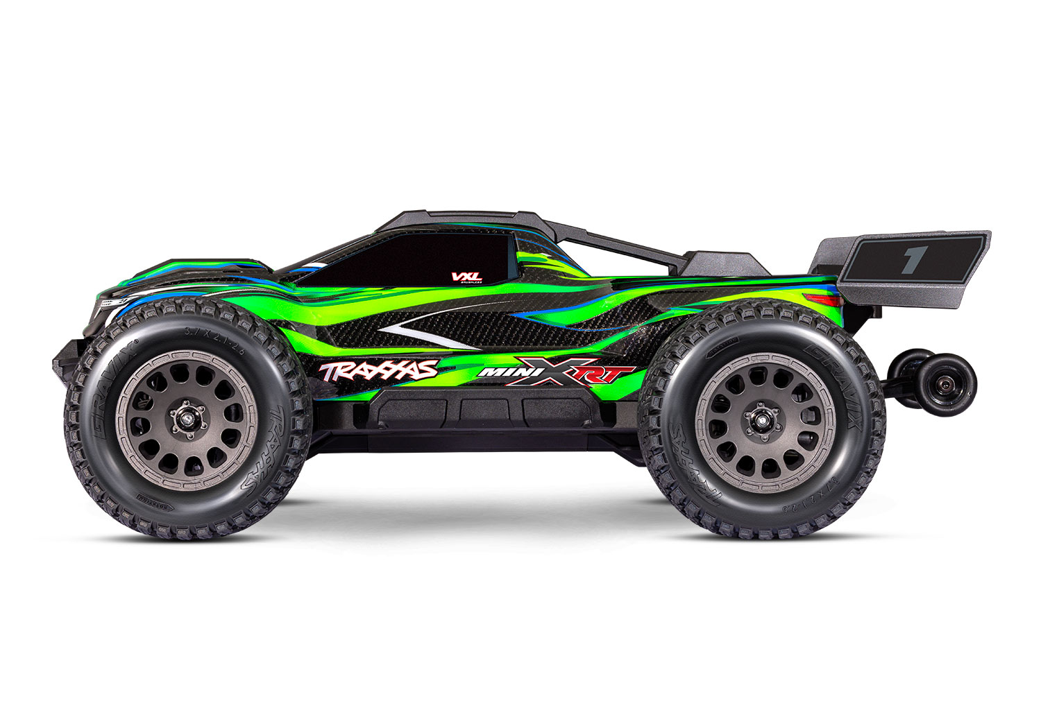 Traxxas MINI-XRT VXL-3S 4x4 1/16 Race Truck Grün mit 2S Akku/Lader 108076-1