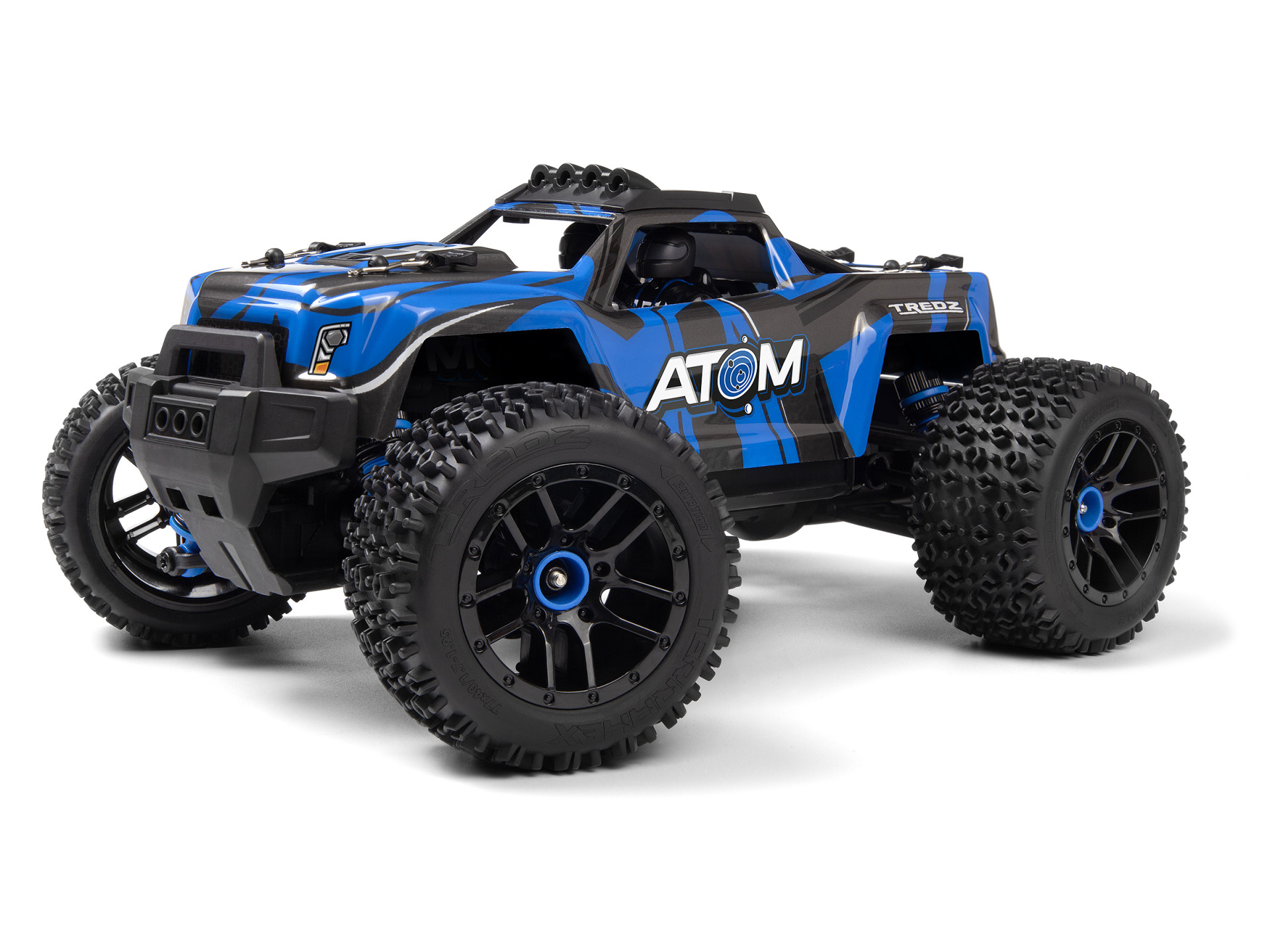 Maverick Atom AT1 1/18 4WD Elektro Monstertruck Blau 150565