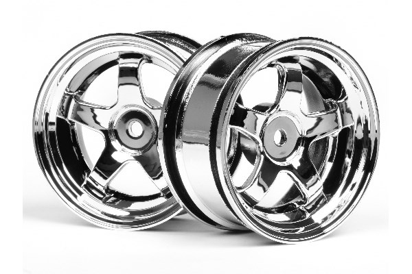 HPI Work Meisters S1 Felge 26mm (Chrom/3mm Offset) 3591