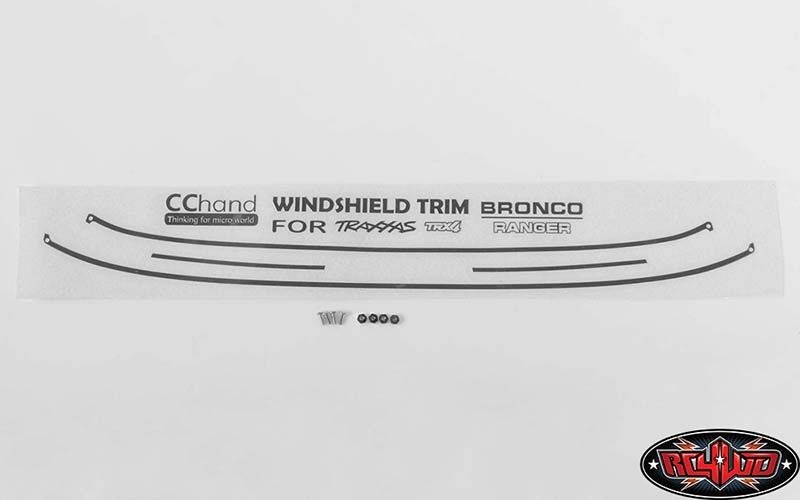 Windshield Trim for Traxxas TRX-4 79 Bronco Ranger XLT VVV-C0497