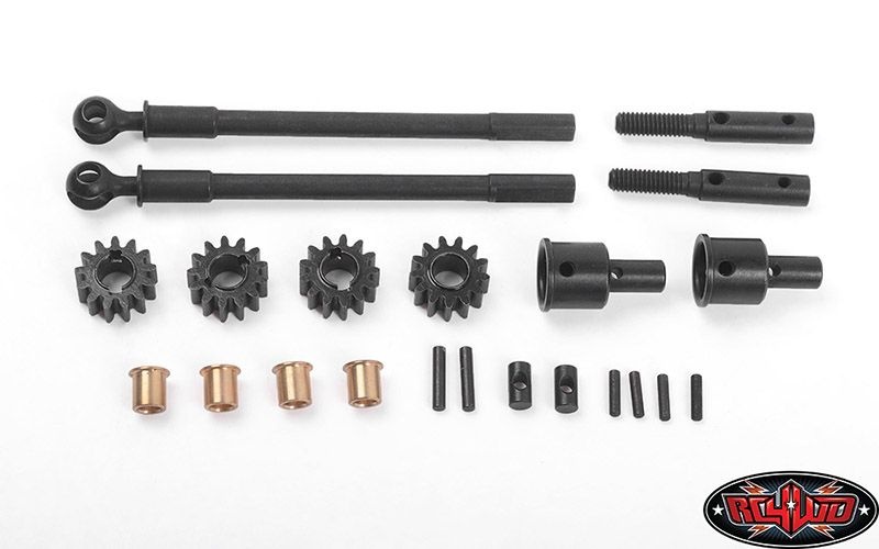 RC4WD Replacement CVD Axles for Portal Front Axles for Axial AR44 Z-S1942
