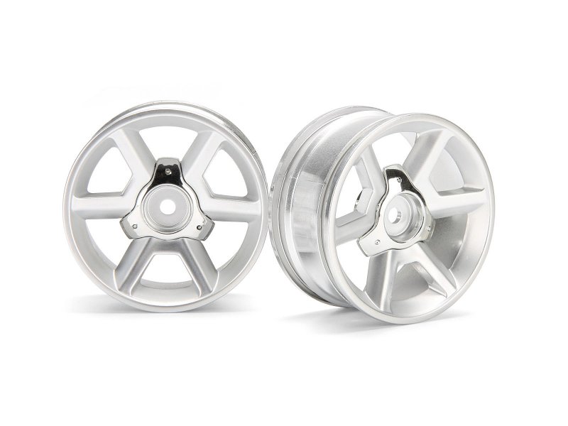 HPI GT Felge Silber (6mm Offset/2St) 33471