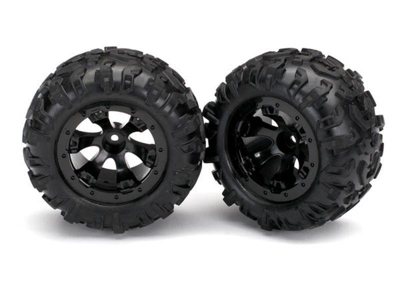 Reifen & Felgen montiert (Geode schwarz, Canyon AT tires) 7277
