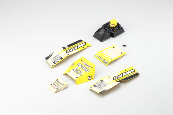 Kyosho KAROSSERIETEILE SANDMASTER 1:10 EP GELB EZ005Y