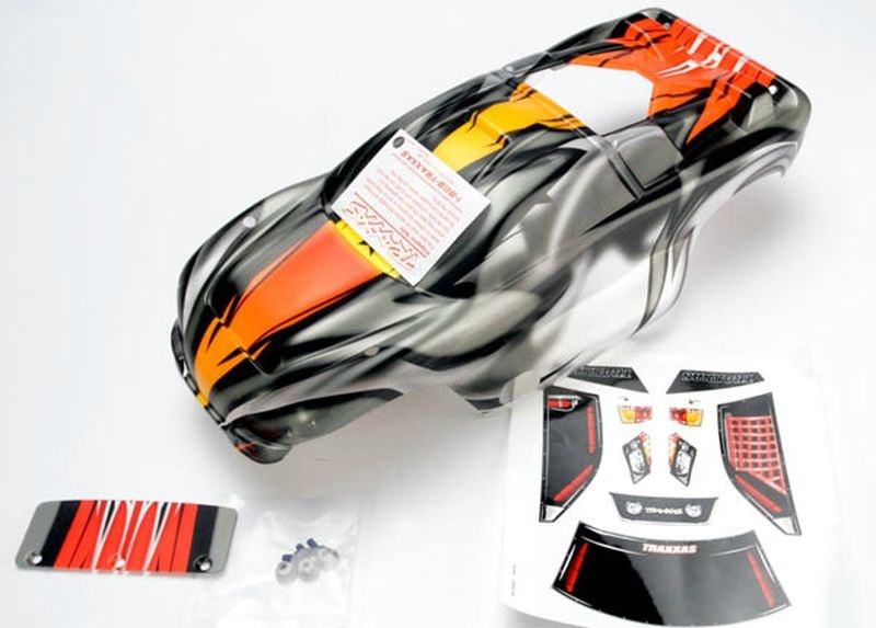 Traxxas BODY, NITRO RUSTLER, PROGRAPHI 4411R