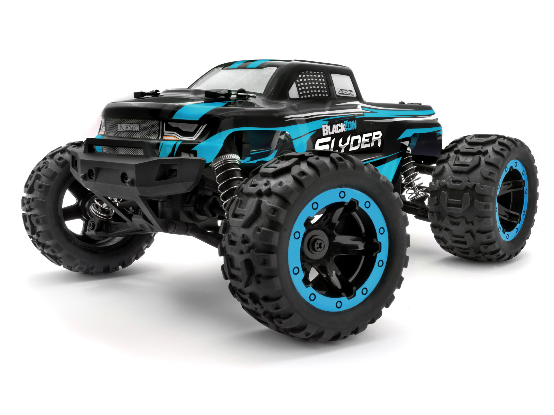 BLACKZON Slyder MT Blau 1/16 WD Elektro RC Monster Truck 540104