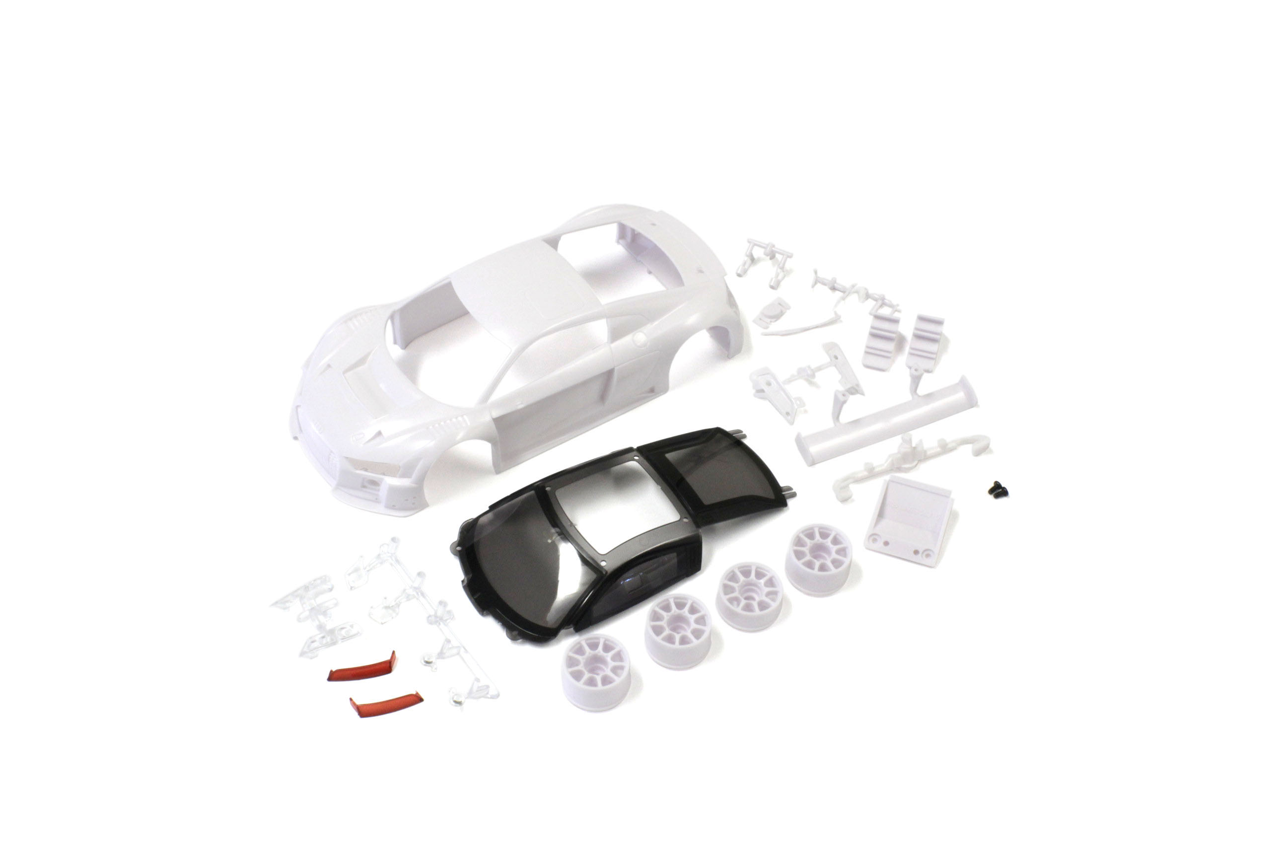 Kyosho KAROSSERIE AUDI R8 LMS 2015 Mini-Z + FELGEN 2WD (OHNE LACKIERUNG) MZN189